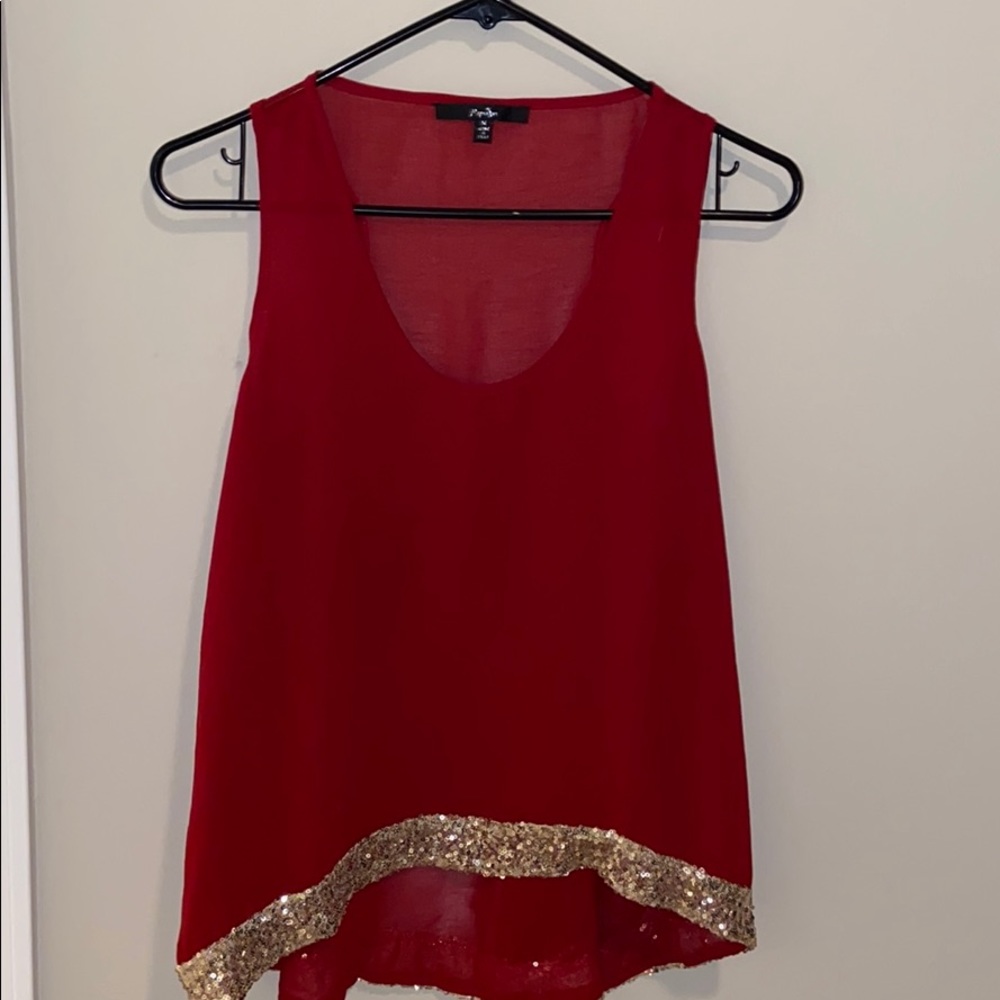 Red Blouse
